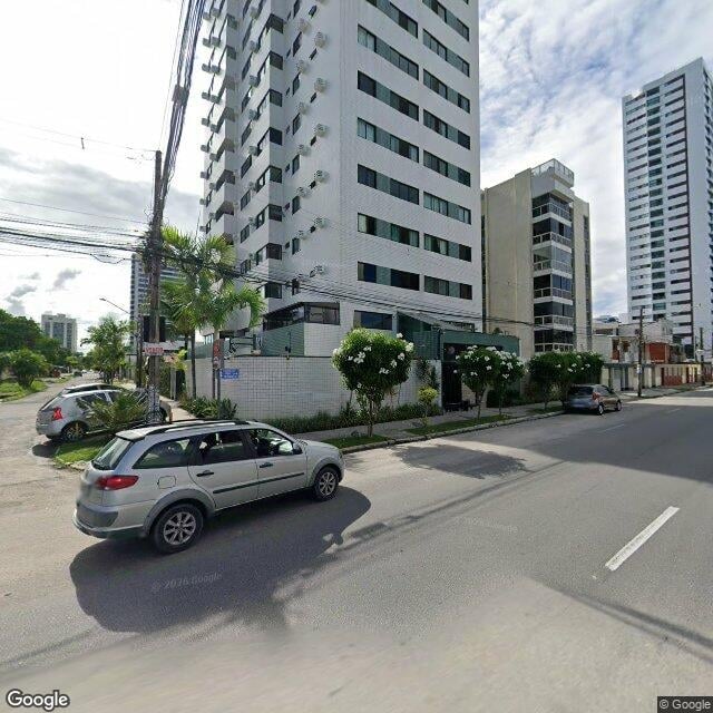 Imagem estática do "Street View" da localização