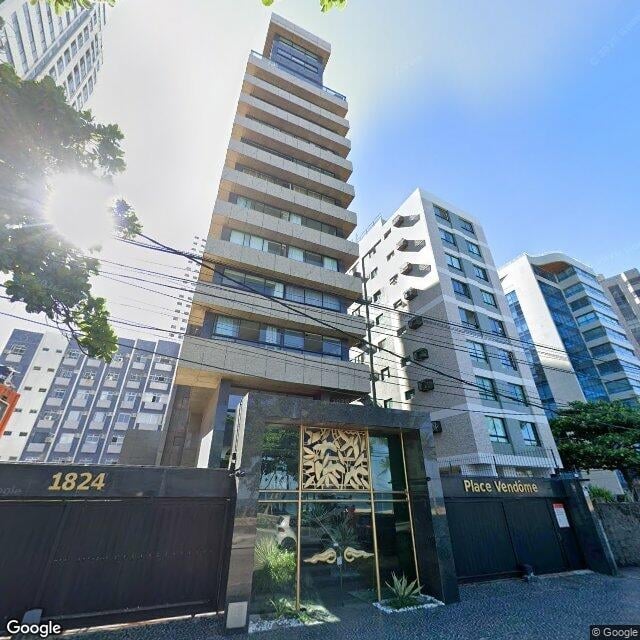 Imagem estática do "Street View" da localização