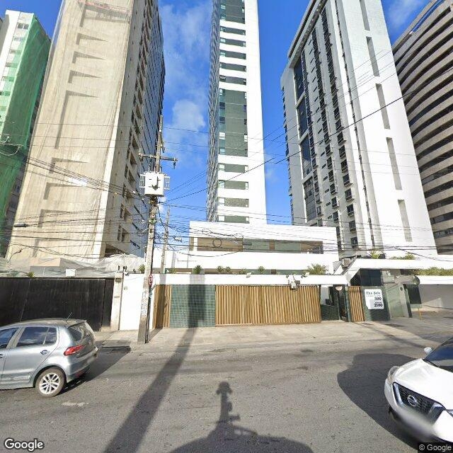 Imagem estática do "Street View" da localização