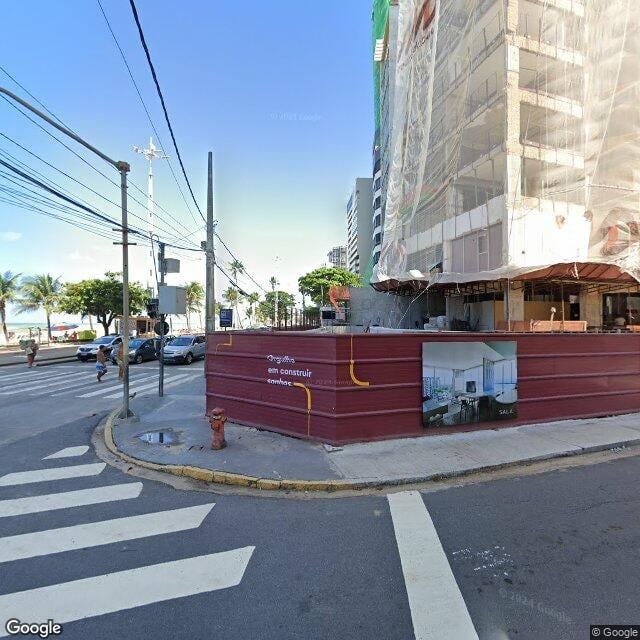 Imagem estática do "Street View" da localização