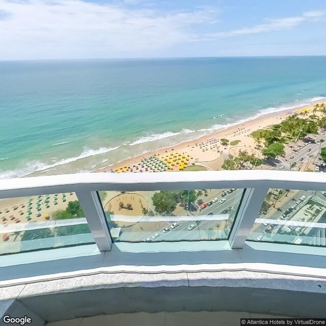 Imagem estática do "Street View" da localização