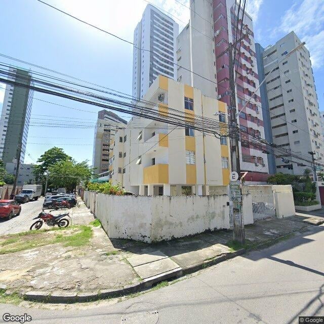Imagem estática do "Street View" da localização
