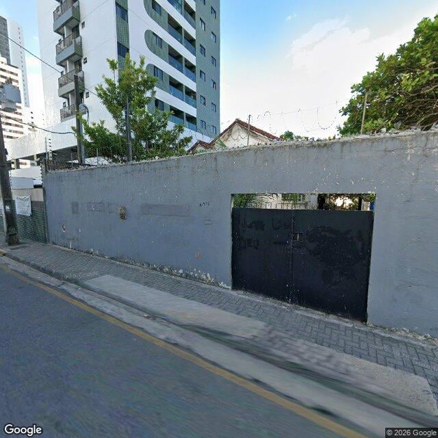 Imagem estática do "Street View" da localização