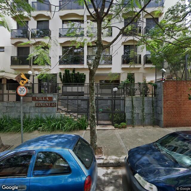 Imagem estática do "Street View" da localização