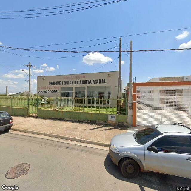Imagem estática do "Street View" da localização