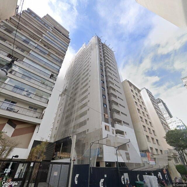 Imagem estática do "Street View" da localização