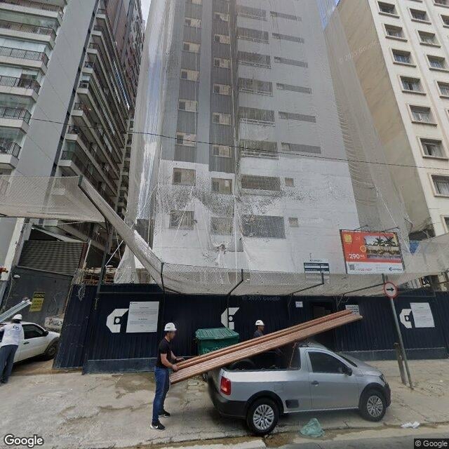 Imagem estática do "Street View" da localização