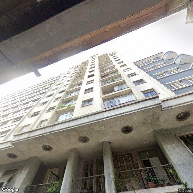 Imagem estática do "Street View" da localização