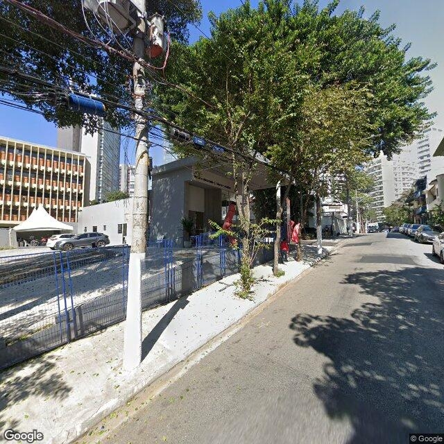 Imagem estática do "Street View" da localização