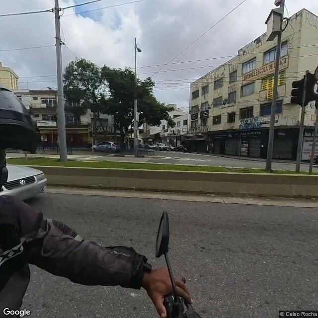 Imagem estática do "Street View" da localização