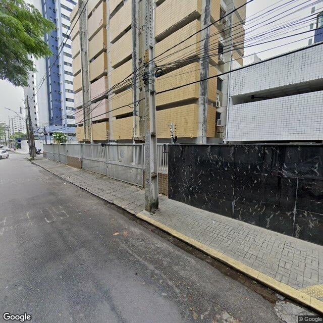 Imagem estática do "Street View" da localização