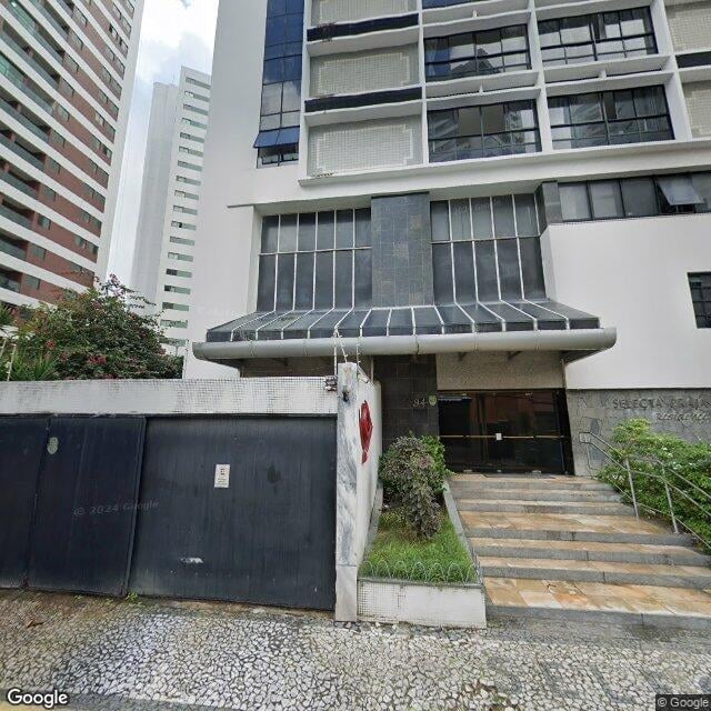 Imagem estática do "Street View" da localização