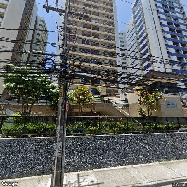 Imagem estática do "Street View" da localização