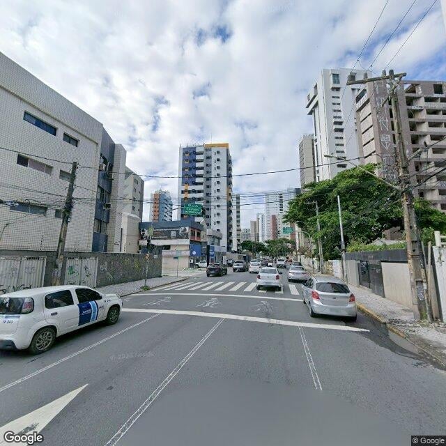 Imagem estática do "Street View" da localização