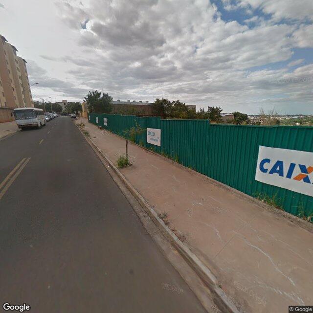 Imagem estática do "Street View" da localização