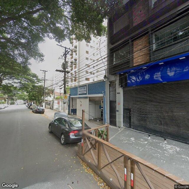 Imagem estática do "Street View" da localização