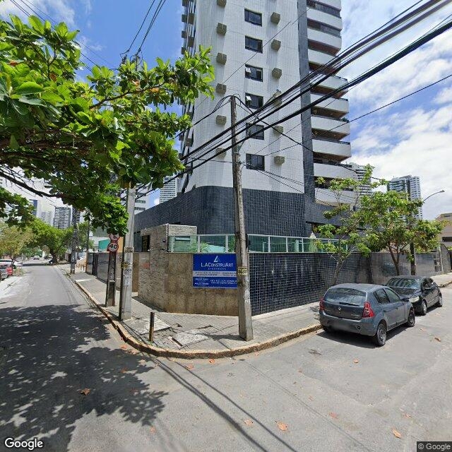 Imagem estática do "Street View" da localização