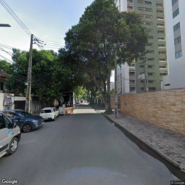 Imagem estática do "Street View" da localização
