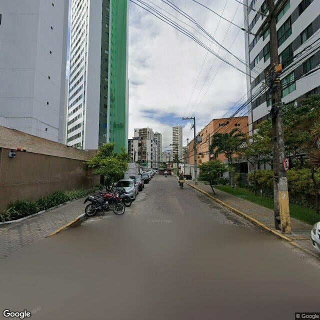 Imagem estática do "Street View" da localização