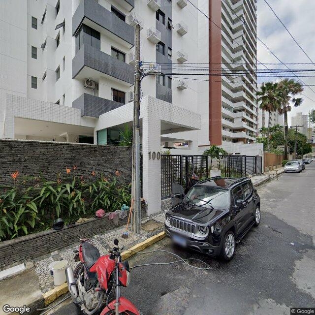 Imagem estática do "Street View" da localização