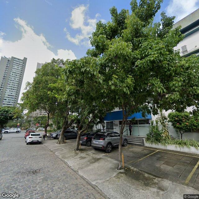Imagem estática do "Street View" da localização