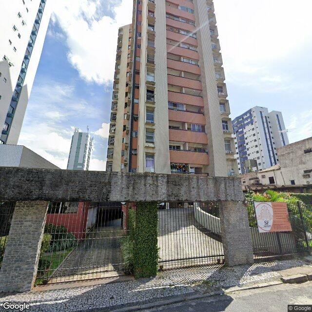 Imagem estática do "Street View" da localização