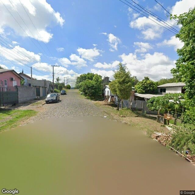 Imagem estática do "Street View" da localização