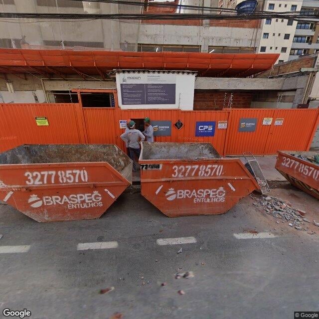 Imagem estática do "Street View" da localização