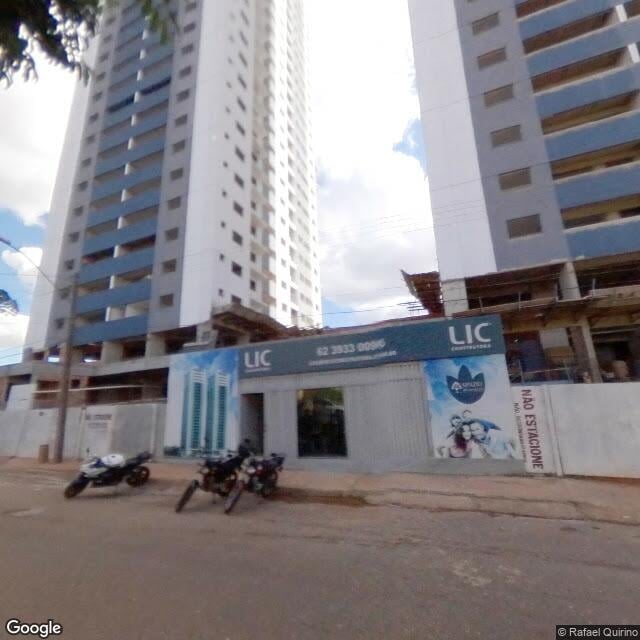 Imagem estática do "Street View" da localização
