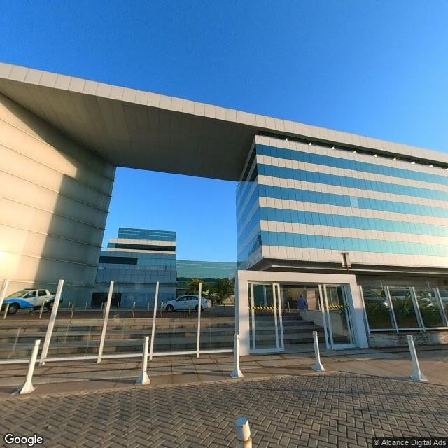 Imagem estática do "Street View" da localização