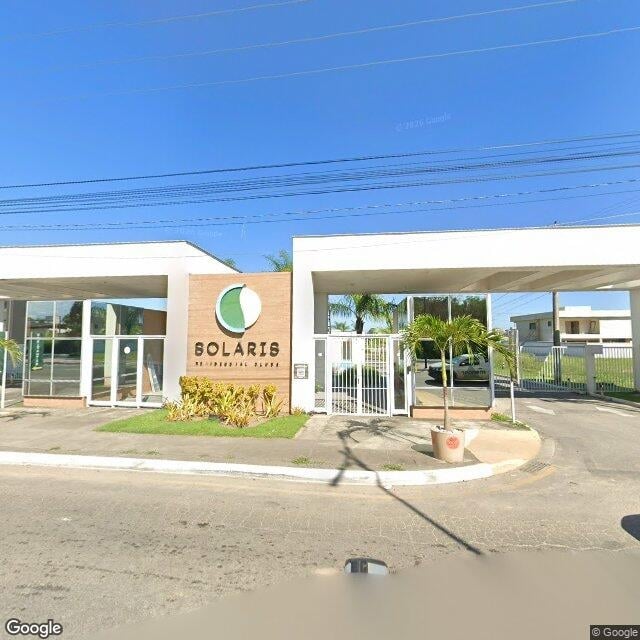 Imagem estática do "Street View" da localização