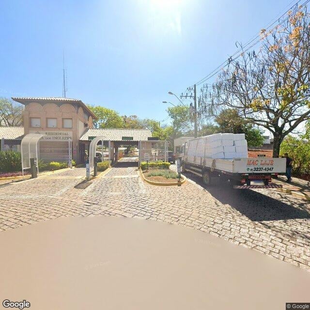 Imagem estática do "Street View" da localização
