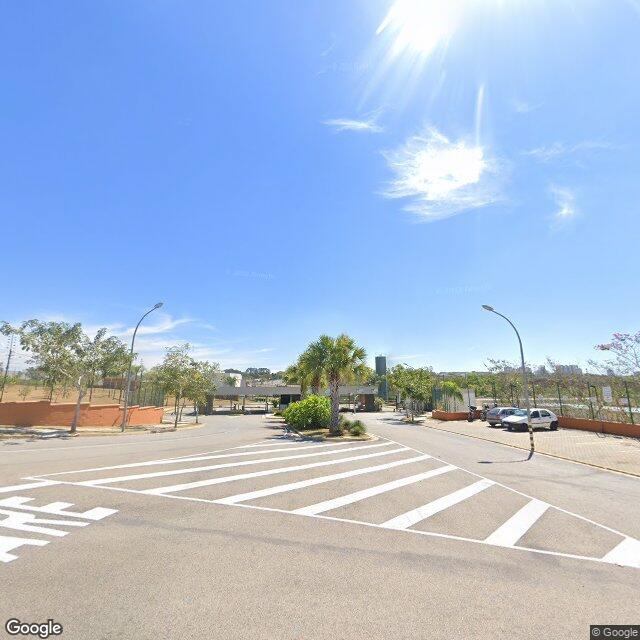 Imagem estática do "Street View" da localização