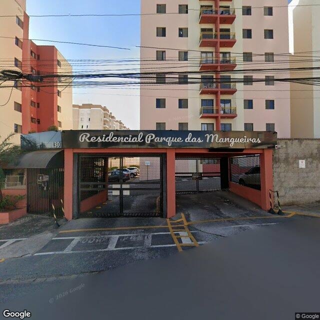 Imagem estática do "Street View" da localização