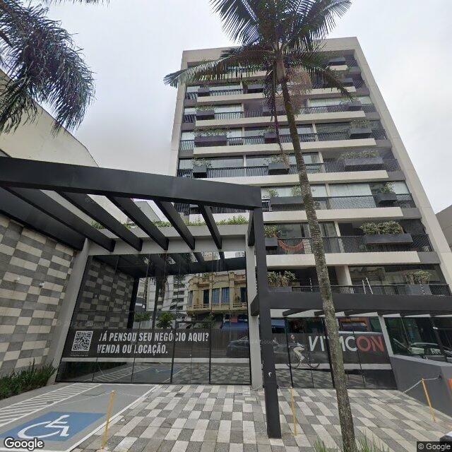 Imagem estática do "Street View" da localização