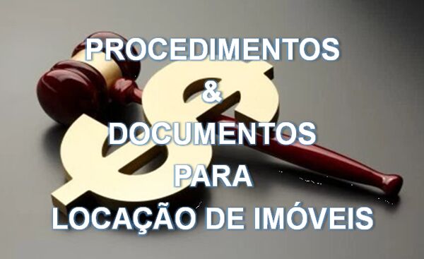 ORIENTAÇÕES PARA LOCAÇÃO DE IMÓVEIS