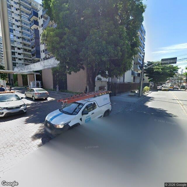 Imagem estática do "Street View" da localização