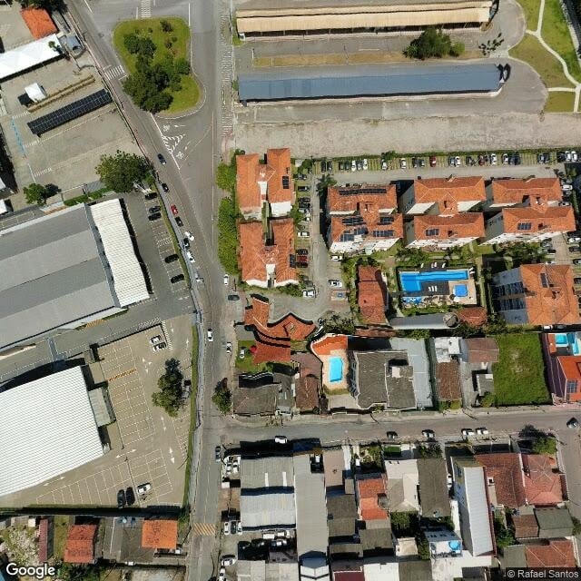 Imagem estática do "Street View" da localização