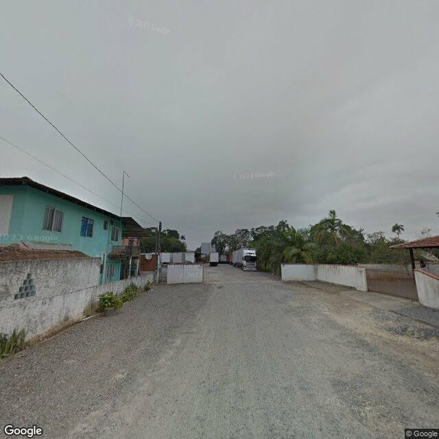 Imagem estática do "Street View" da localização
