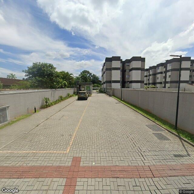 Imagem estática do "Street View" da localização