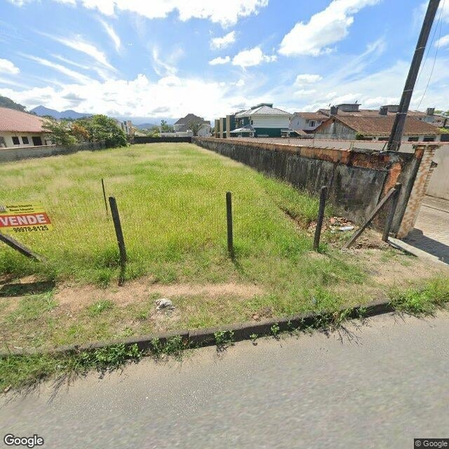 Imagem estática do "Street View" da localização