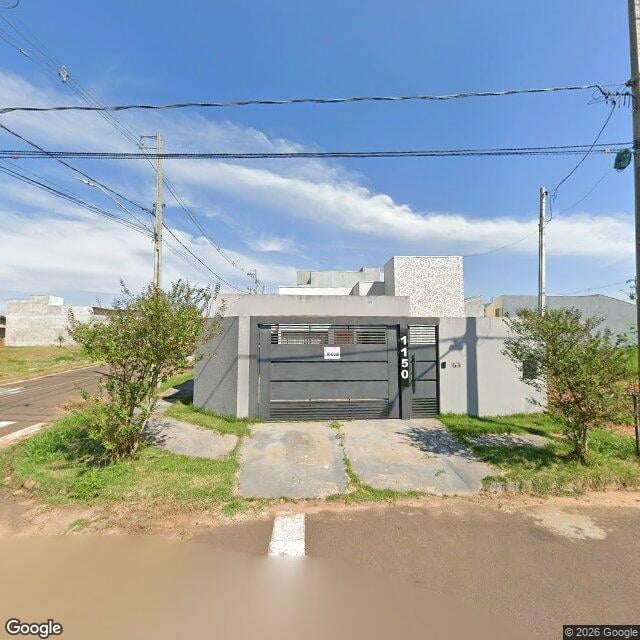 Imagem estática do "Street View" da localização
