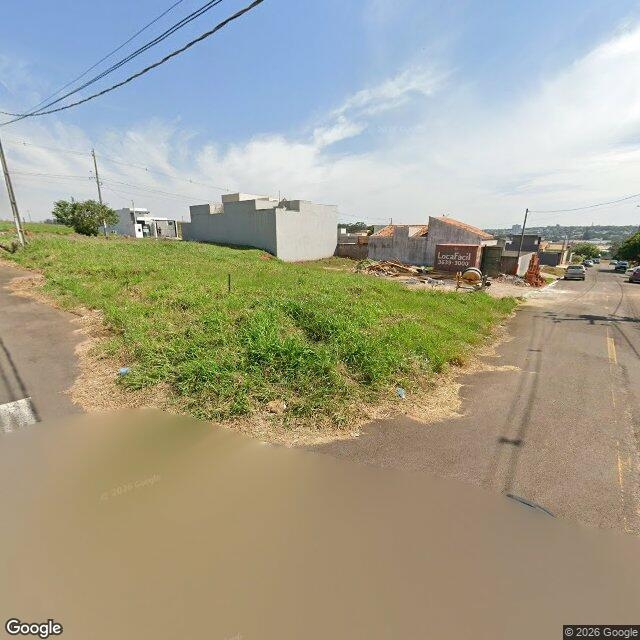 Imagem estática do "Street View" da localização