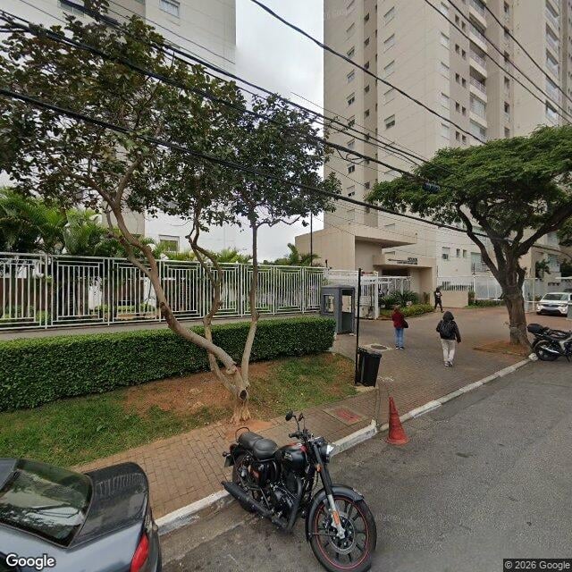 Imagem estática do "Street View" da localização