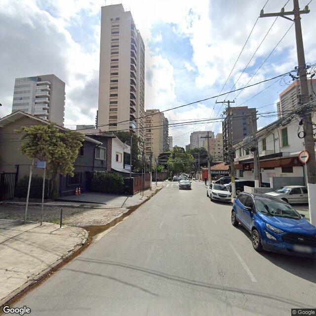 Imagem estática do "Street View" da localização