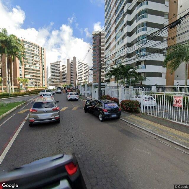 Imagem estática do "Street View" da localização