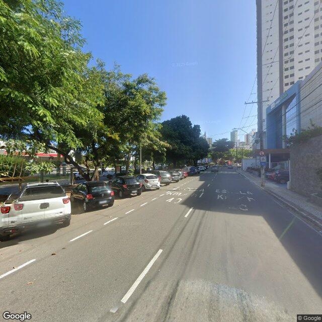 Imagem estática do "Street View" da localização