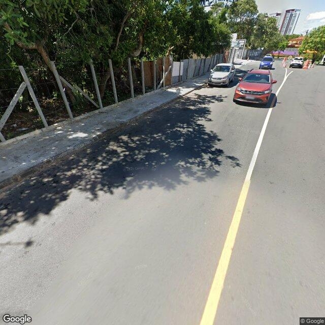Imagem estática do "Street View" da localização