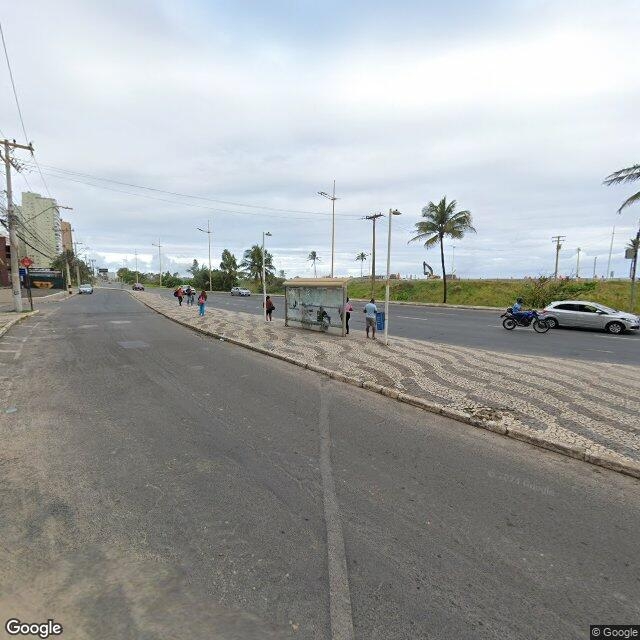 Imagem estática do "Street View" da localização
