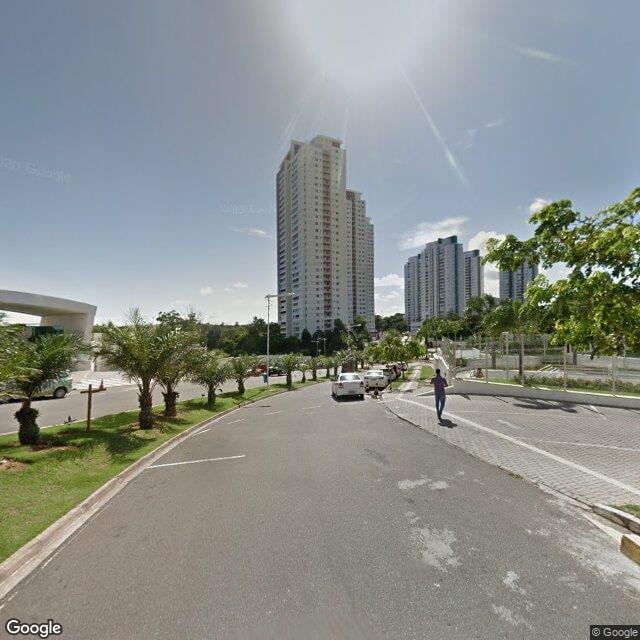 Imagem estática do "Street View" da localização